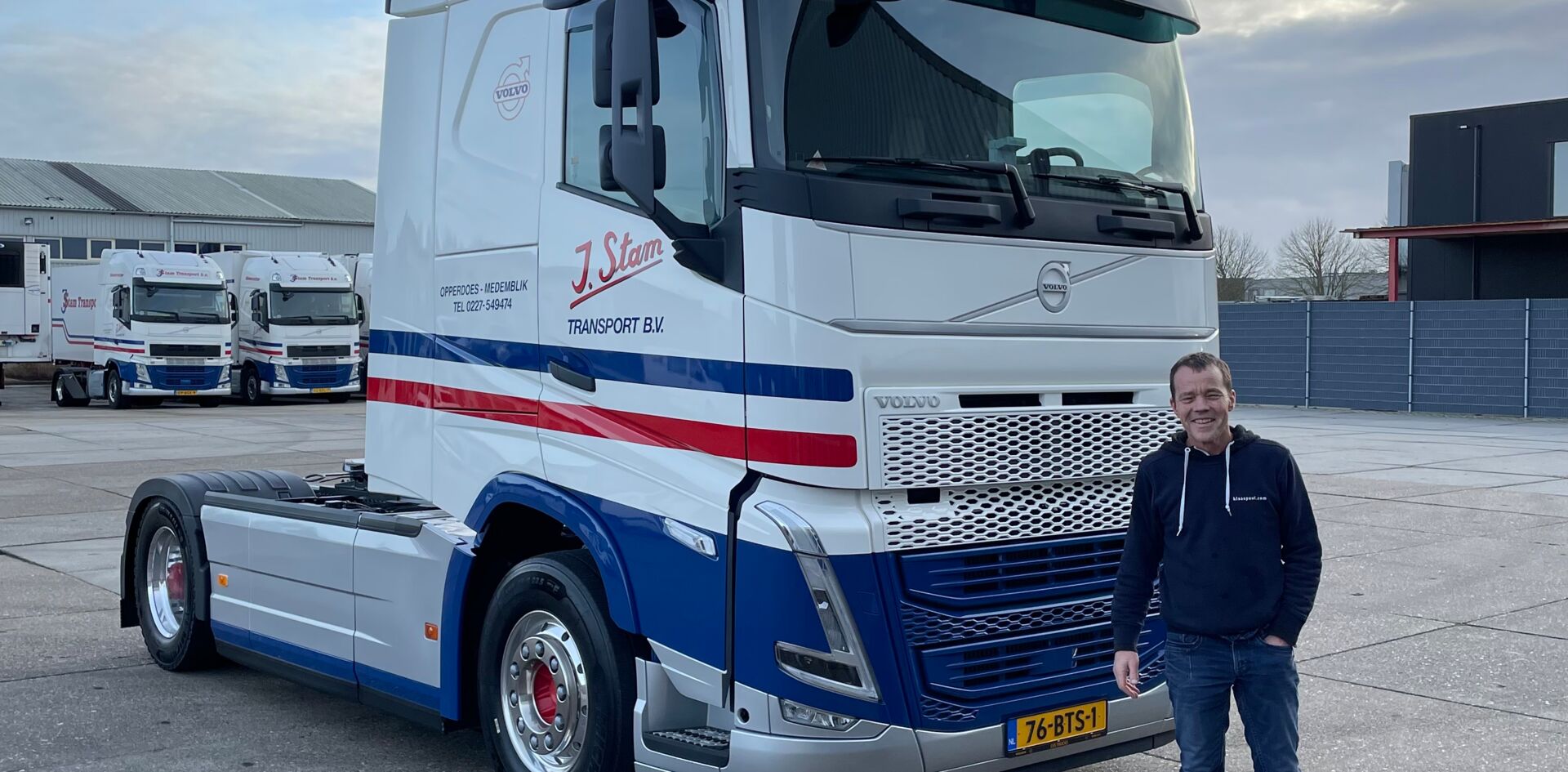 Aflevering J. Stam Transport B.V.