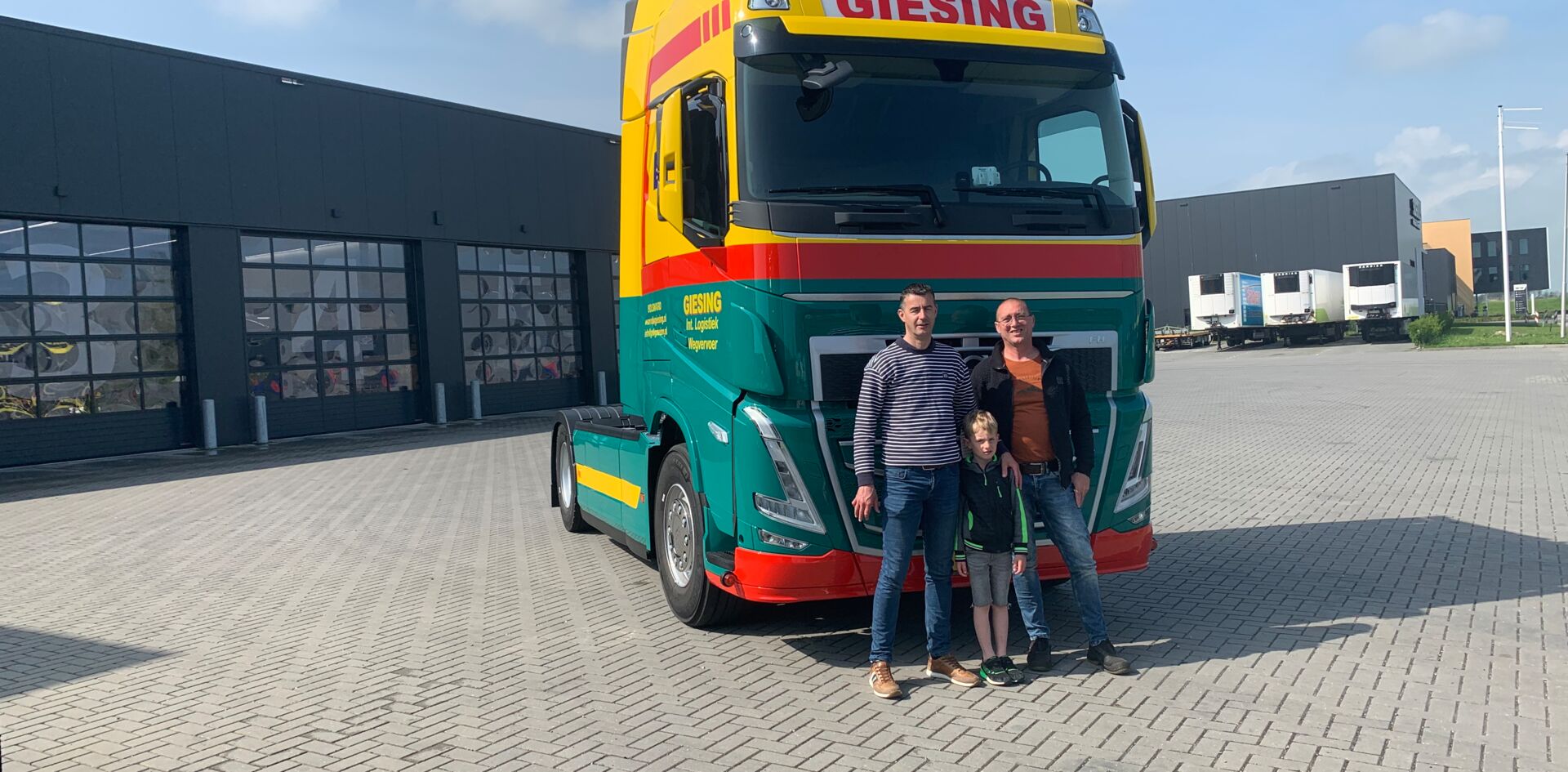 Aflevering Giesing Int. Logistiek Wegvervoer
