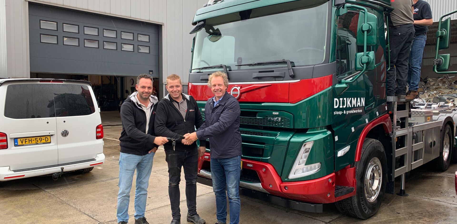 Aflevering Dijkman Sloop & Grondwerken