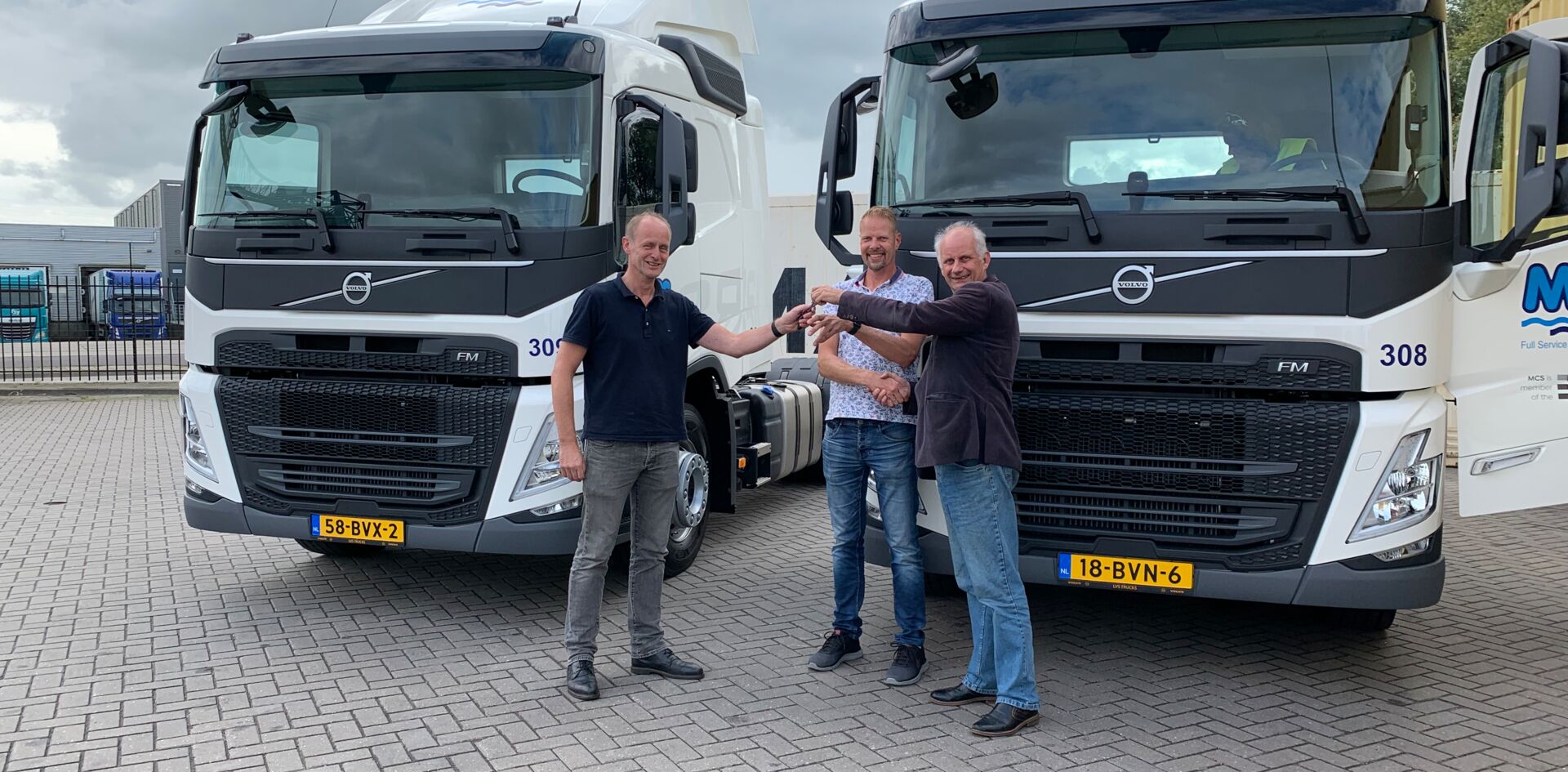 Aflevering MCS Wegtransport BV