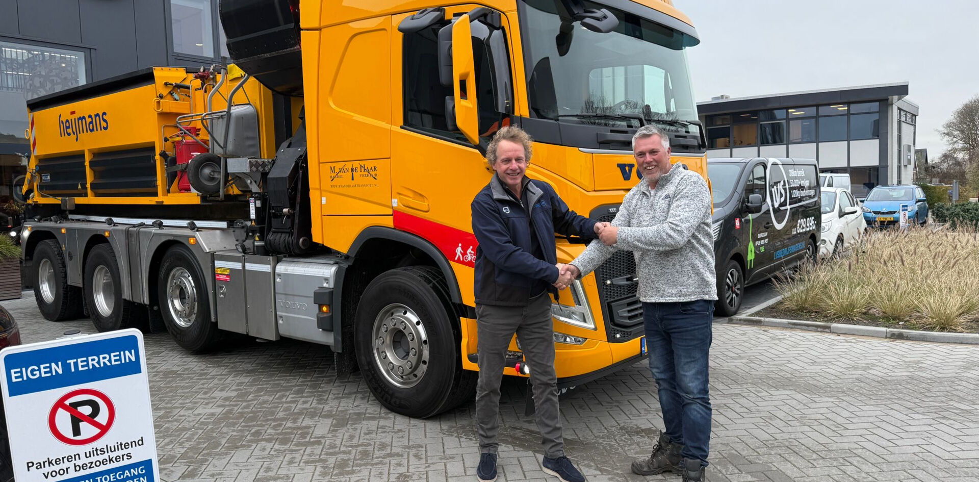 Aflevering M. van de Haar Handel/Verhuur/Transport B.V.