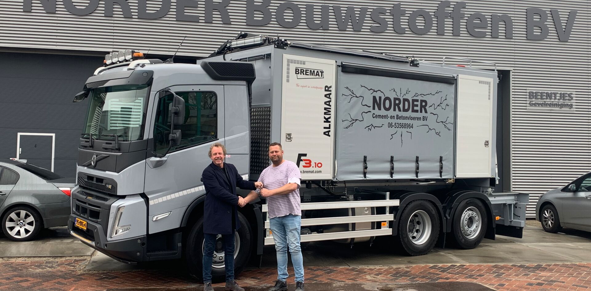 Aflevering Norder Cement en Betonvloeren B.V