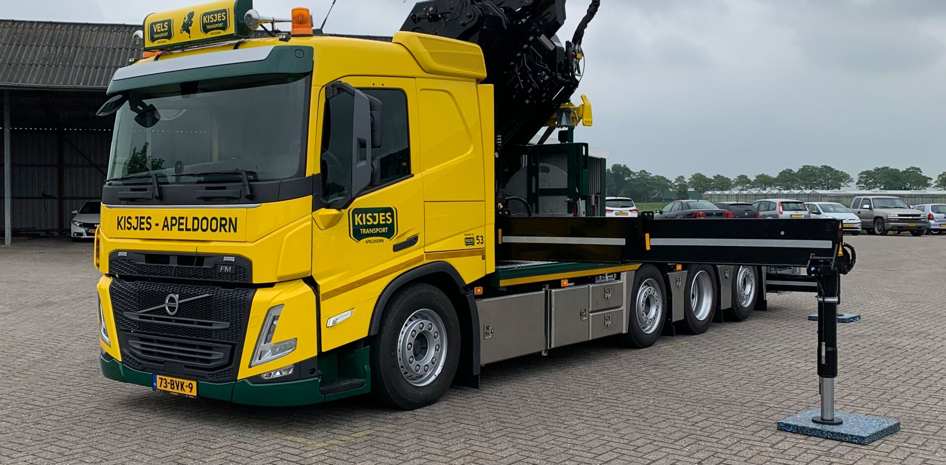 Aflevering Kisjes Transport & Verhuur