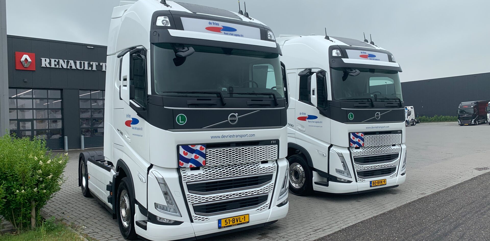 Aflevering de Vries Road en Rail Logistics B.V.