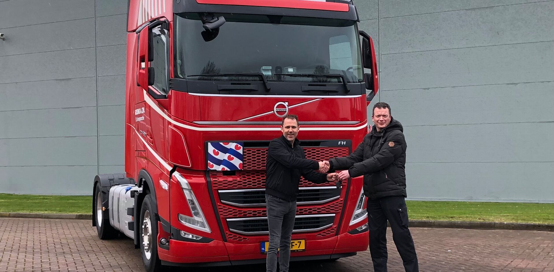 Aflevering Giesing & Zn transport Sint Annaparochie