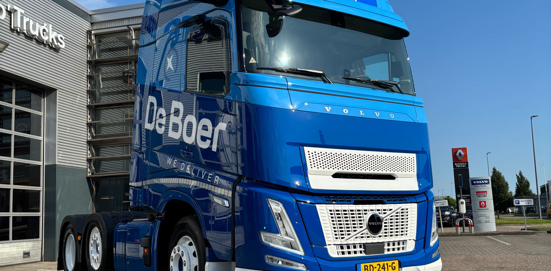 Aflevering De Boer Transport B.V.