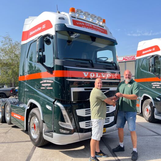 Aflevering Van der Wardt transport