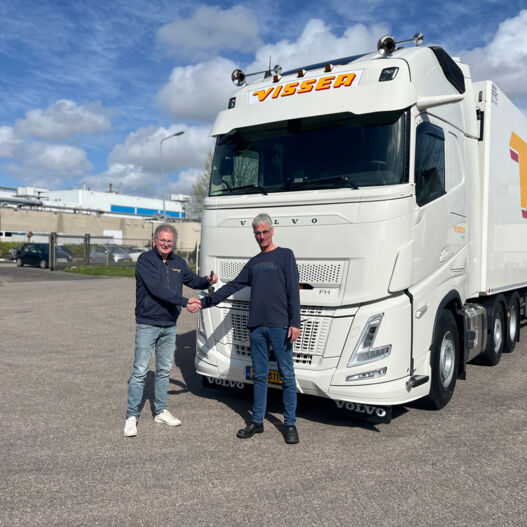 Aflevering visser Urk