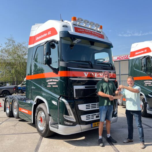 Aflevering Van der Wardt transport