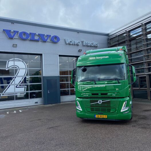 Aflevering Kees Koopman Transport
