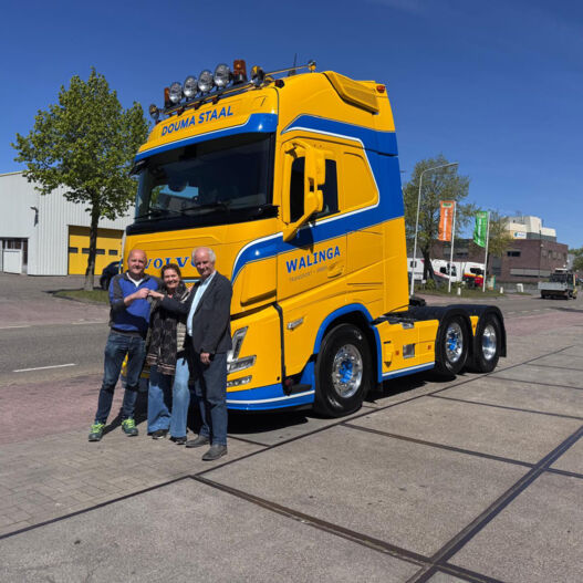 Aflevering Walinga Transport B.V.