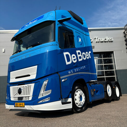 Aflevering De Boer Transport B.V.