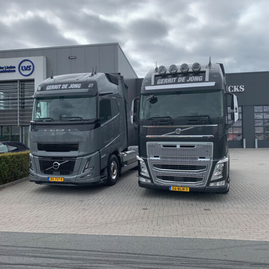 Aflevering de Jong Internationaal Transport 
