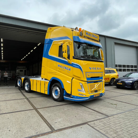 Aflevering Walinga transport Sneek