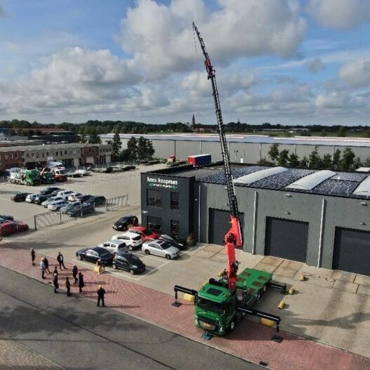 Aflevering Kees Koopman Transport