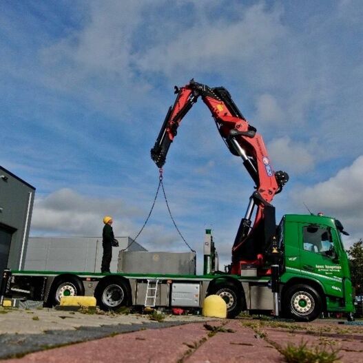 Aflevering Kees Koopman Transport