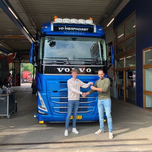 Aflevering Van de Werfhorst Transport