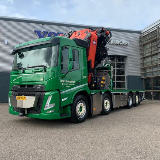 Aflevering Kees Koopman Transport