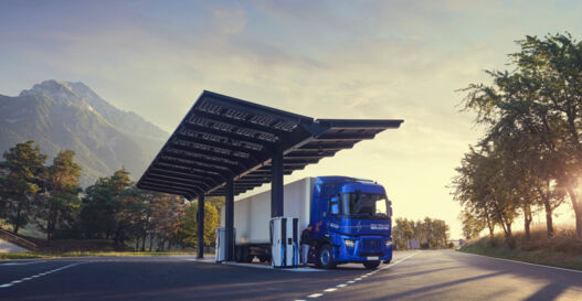 Renault Trucks E-Tech T charging