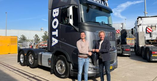 Aflevering Bota Transport B.V.