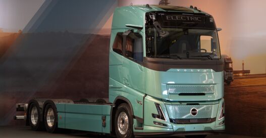 Volvo FH Aero Electric Elmia voorkant