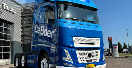 Aflevering De Boer Transport B.V.
