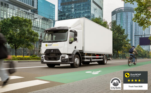 Renault Trucks D Euro NCAP 4 stars and CitySafe 2026