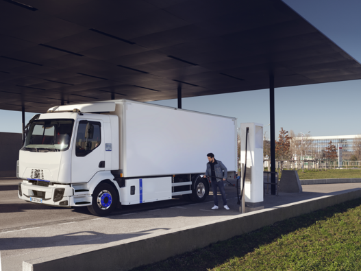 Renault Trucks E-Tech D charging Renault Trucks E-Tech D charging