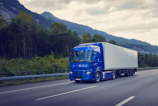 Renault Trucks E-Tech T on the road Renault Trucks E-Tech T on the road