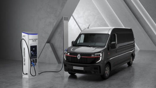 Renault Trucks E-Tech Master laden Renault Trucks E-Tech Master laden