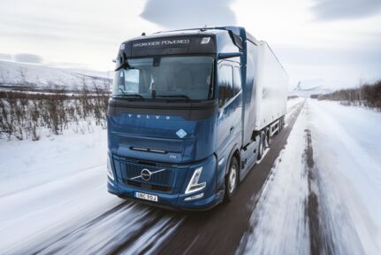 Volvo hydrogen truck